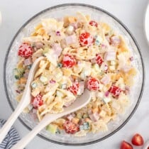 bowtie pasta salad featured image