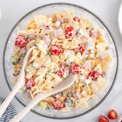 bowtie pasta salad featured image