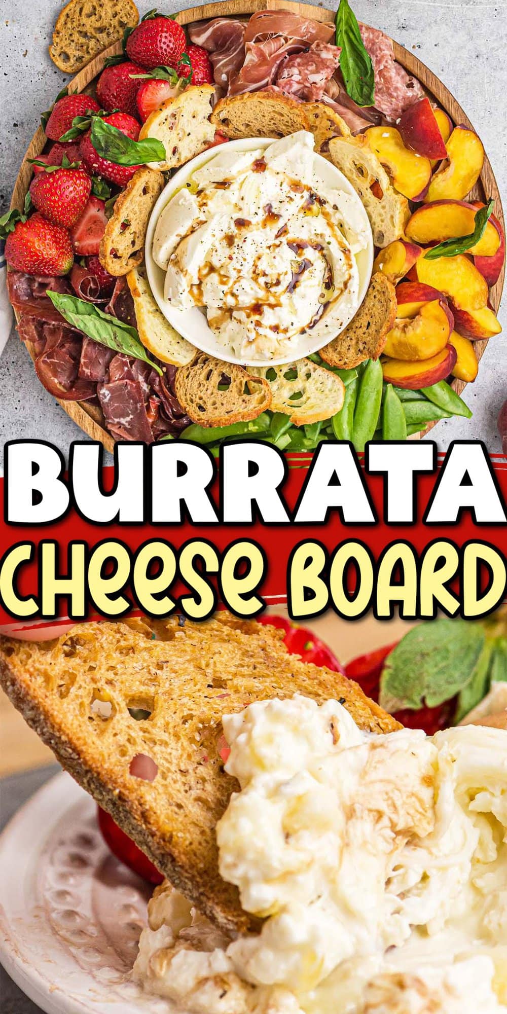 Burrata Board pinterest