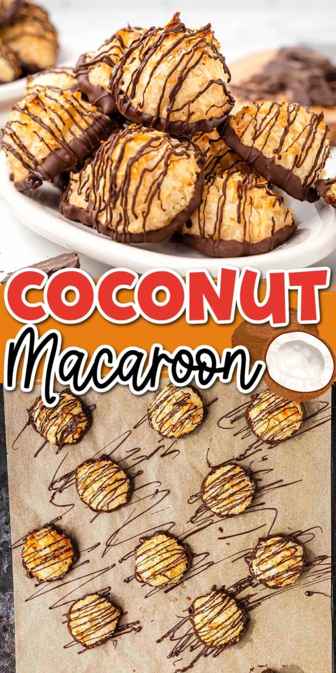 Coconut Macaroons pinterest