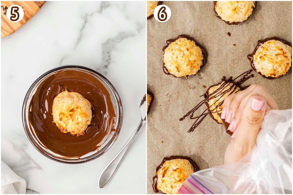 collage Coconut Macaroons