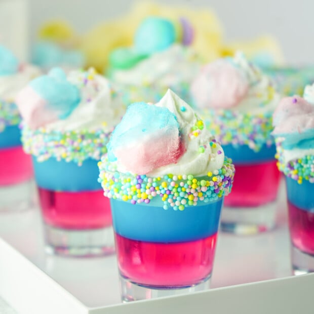 Cotton Candy Jello Shots featured image