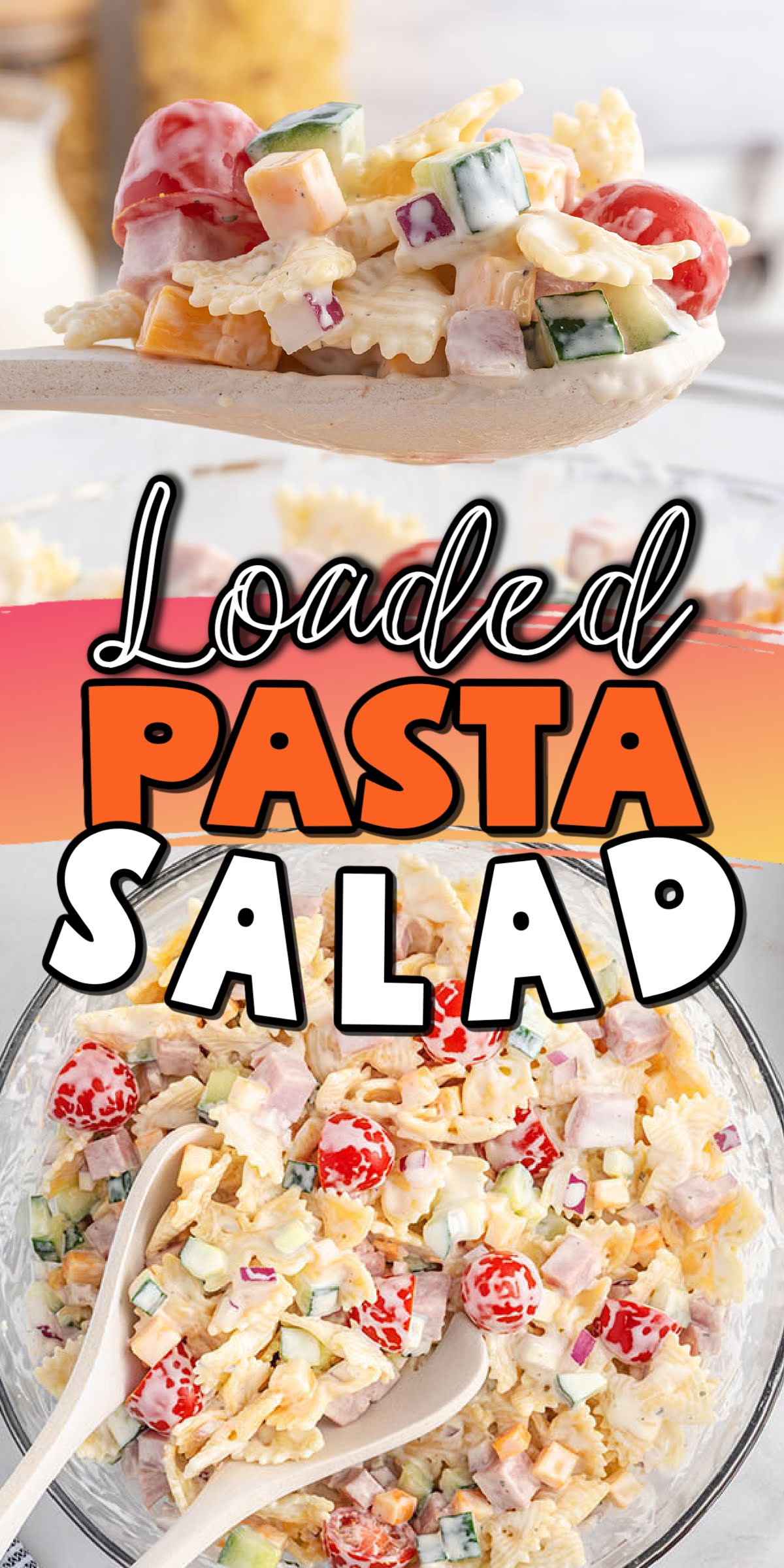 Creamy Pasta Salad pinterest