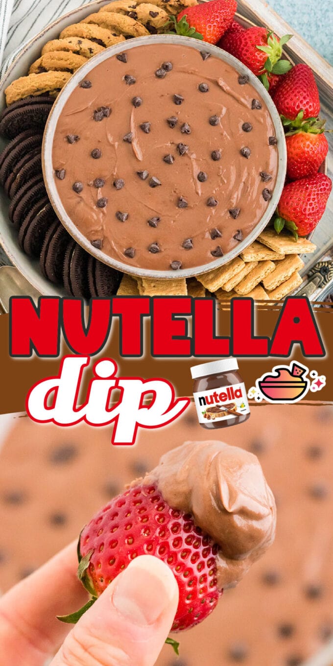 Nutella Dip pinterest