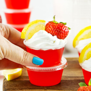 Strawberry Lemonade Jello Shots featured image