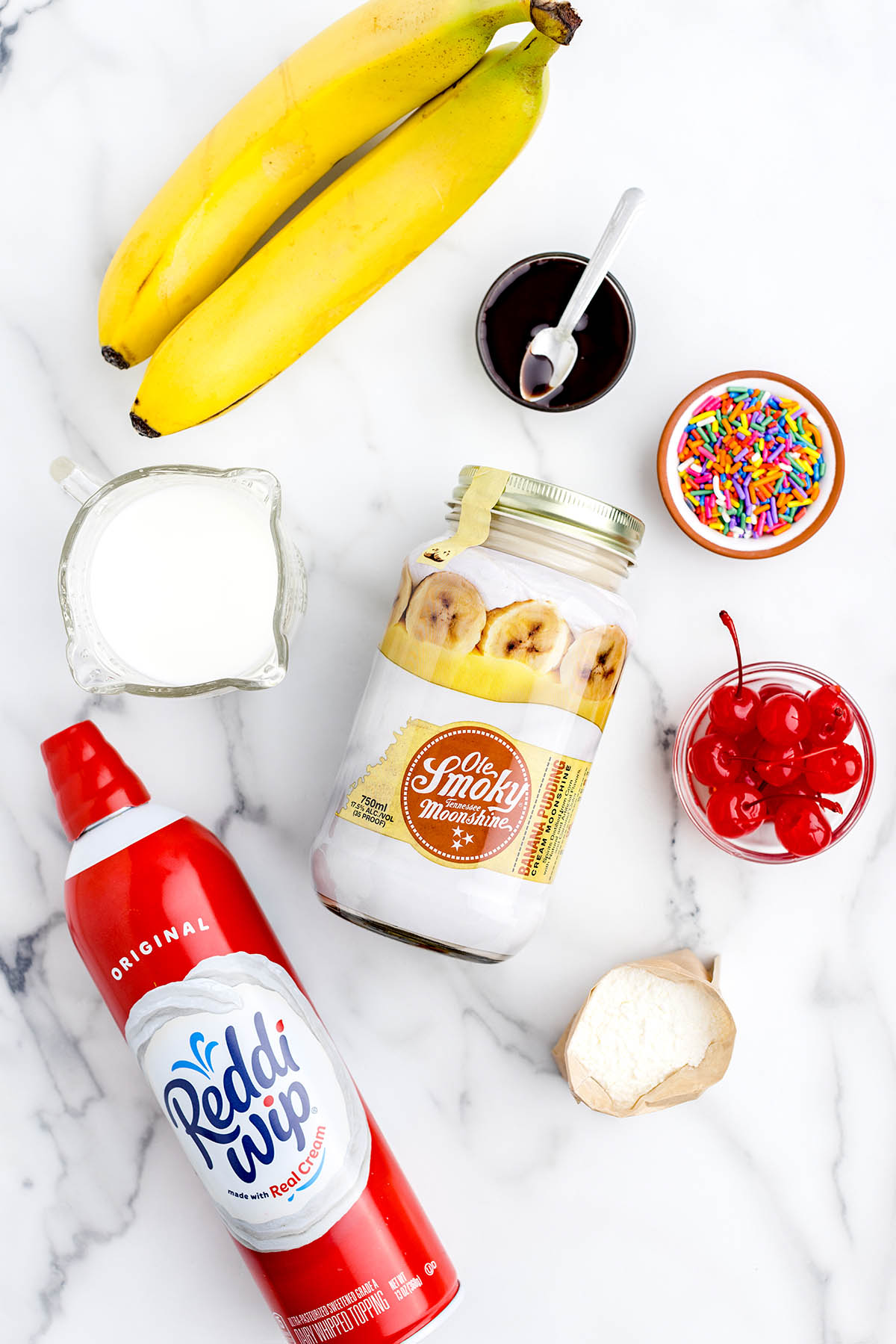 banana split jello shot ingredients