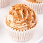 biscoff cupcakes featured image