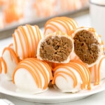 carrot cake cheesecake bites featured image