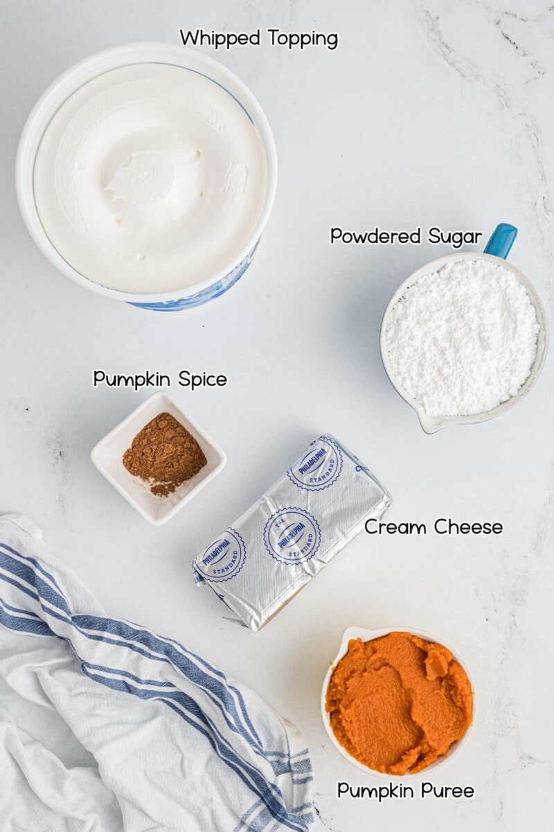 pumpkin pie dip ingredients