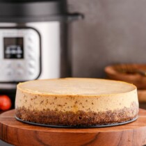 Instant Pot Pumpkin Cheesecake featured image