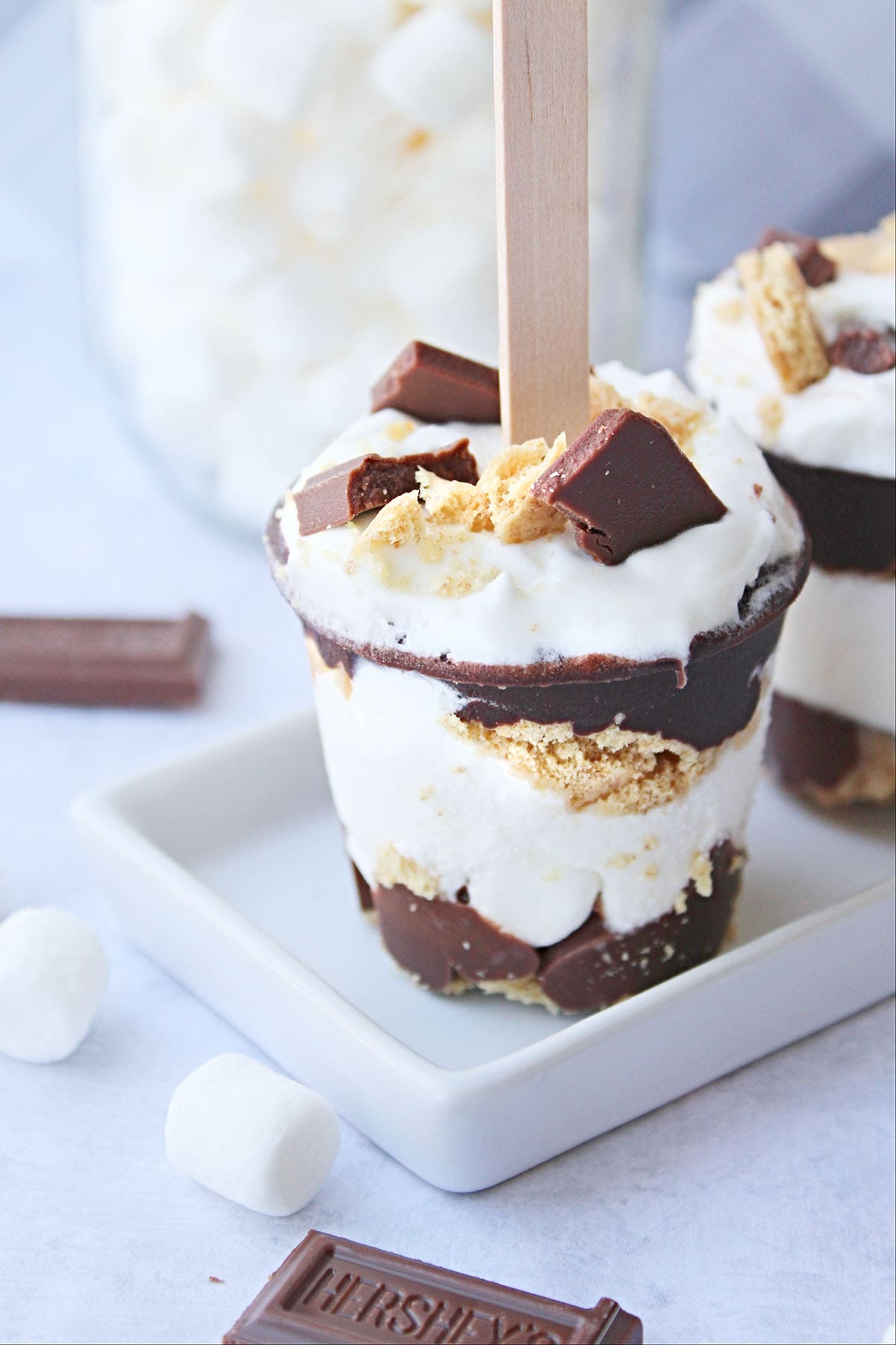 Layered S'mores Pops hero image