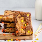 Peanut Butter Cookie Brownie Bars featured image