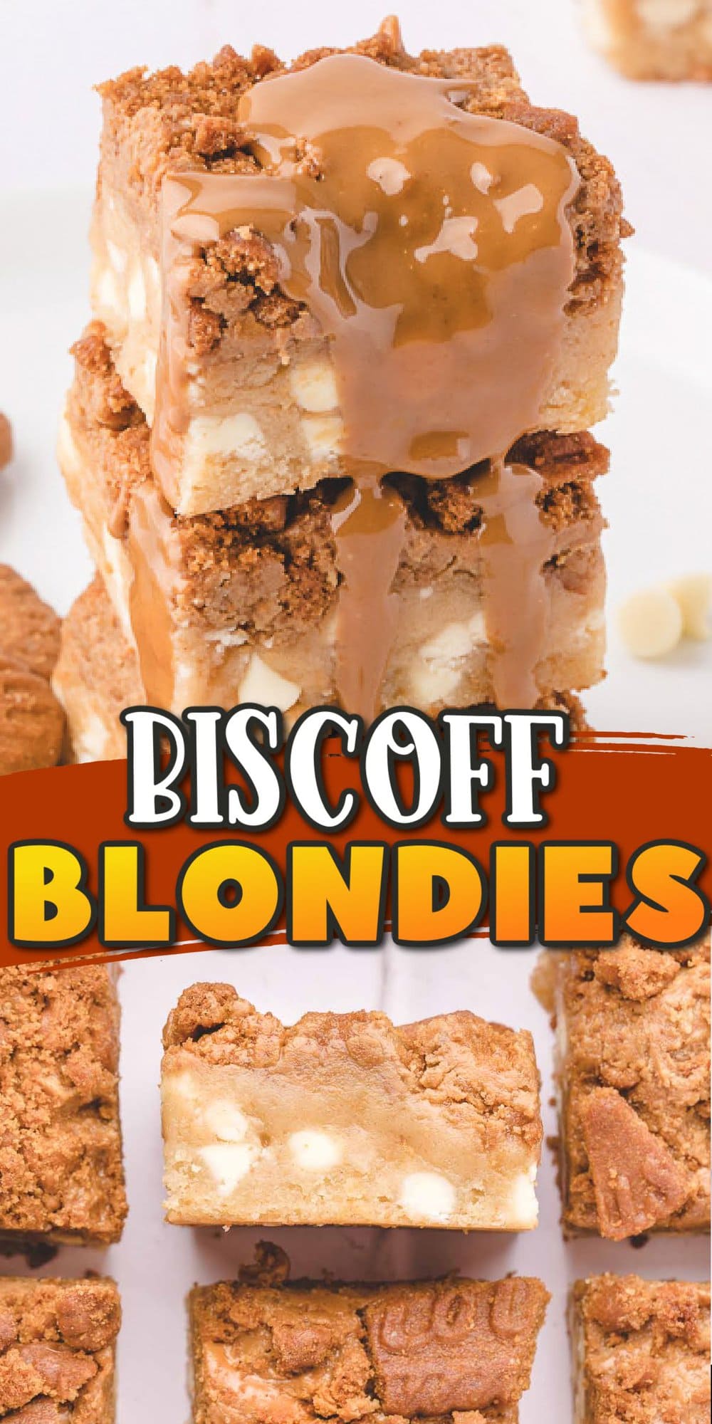 Biscoff Blondie pinterest