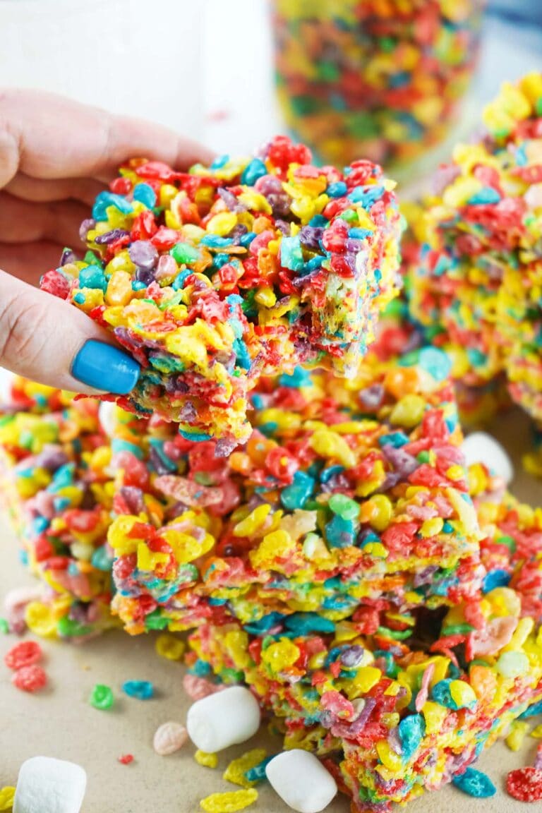 Fruity Pebbles Treats - Princess Pinky Girl