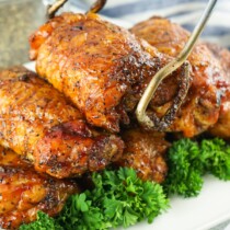 Smoked BBQ Chicken Thighs featured image
