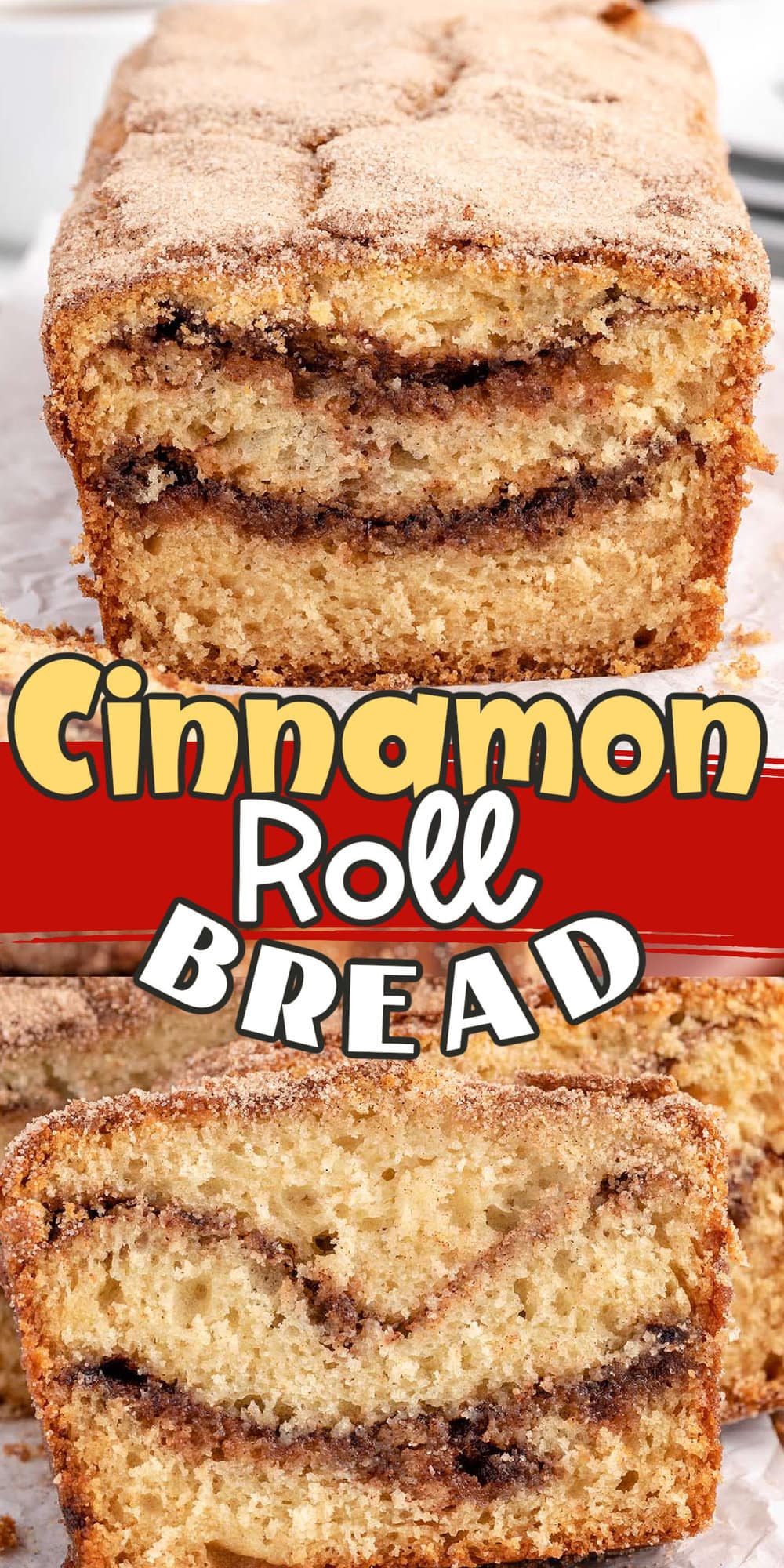 Cinnamon Roll Bread pinterest