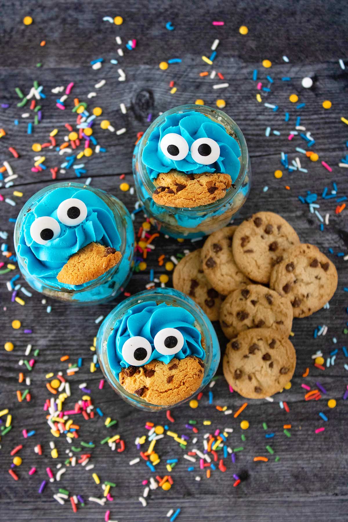 Cookie Monster Treat Jars