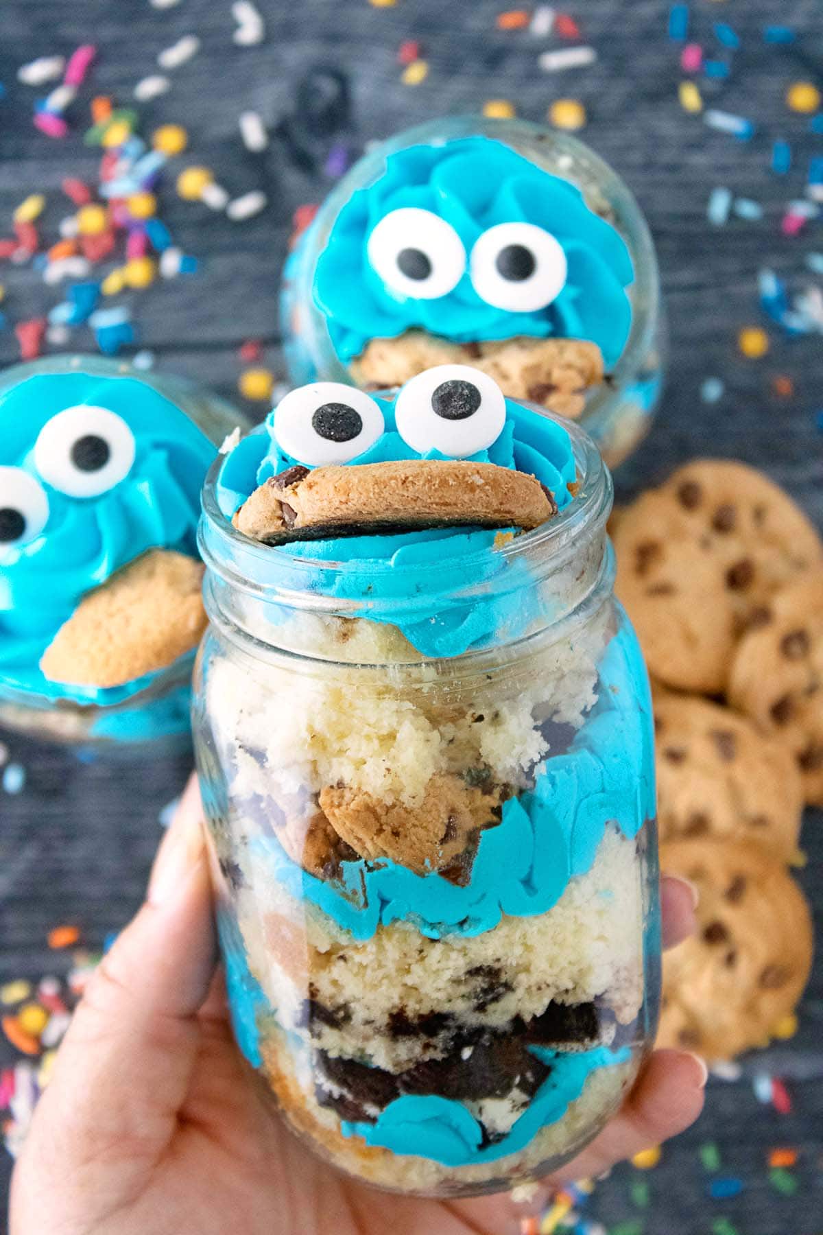 Cookie Monster Treat Jars hero image