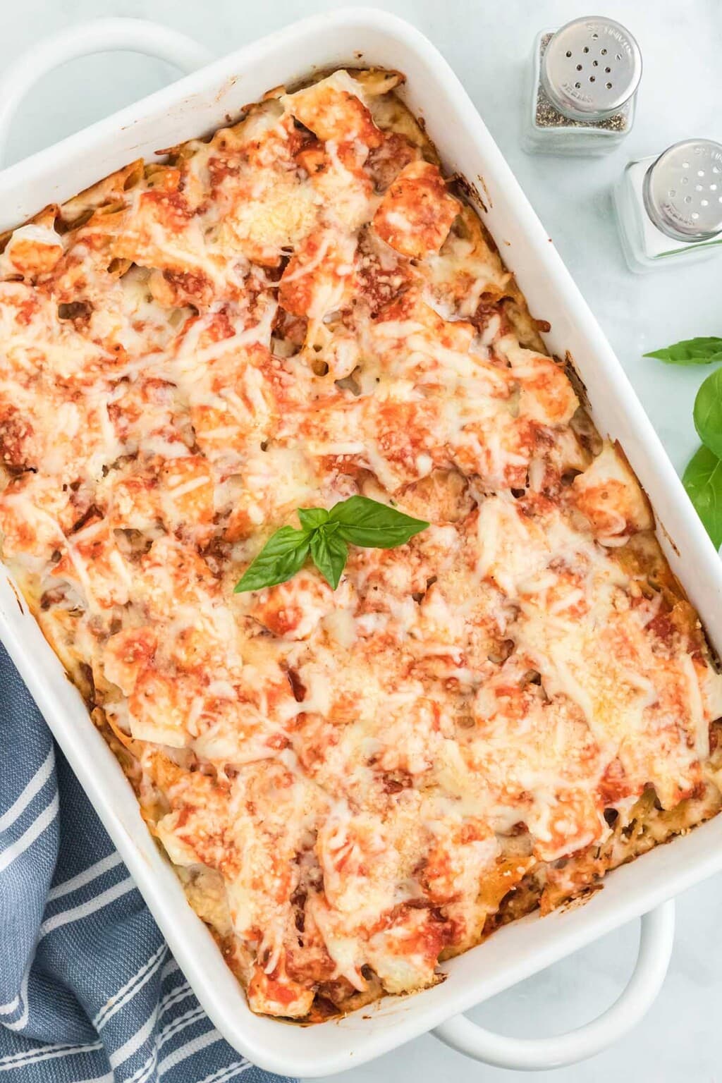 Chicken Parmesan Casserole - Princess Pinky Girl