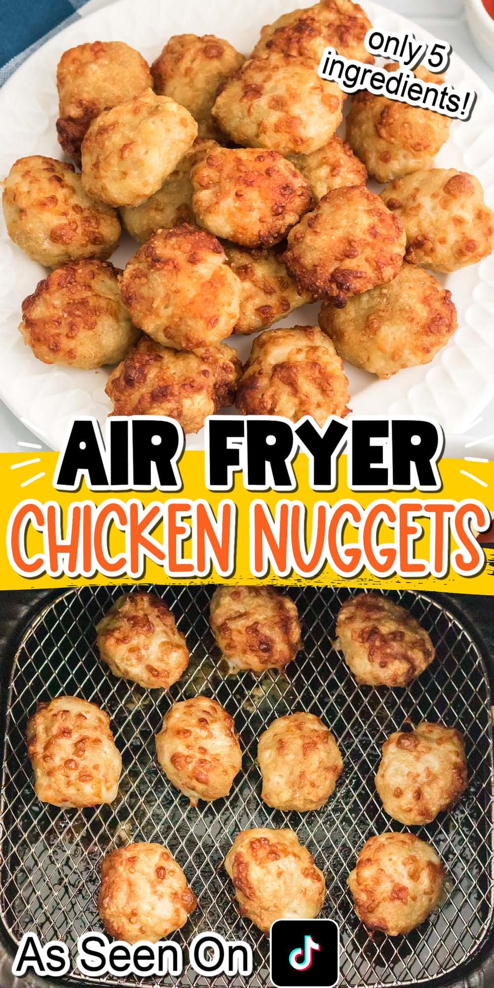 Air Fryer Chicken Nuggets pinterest