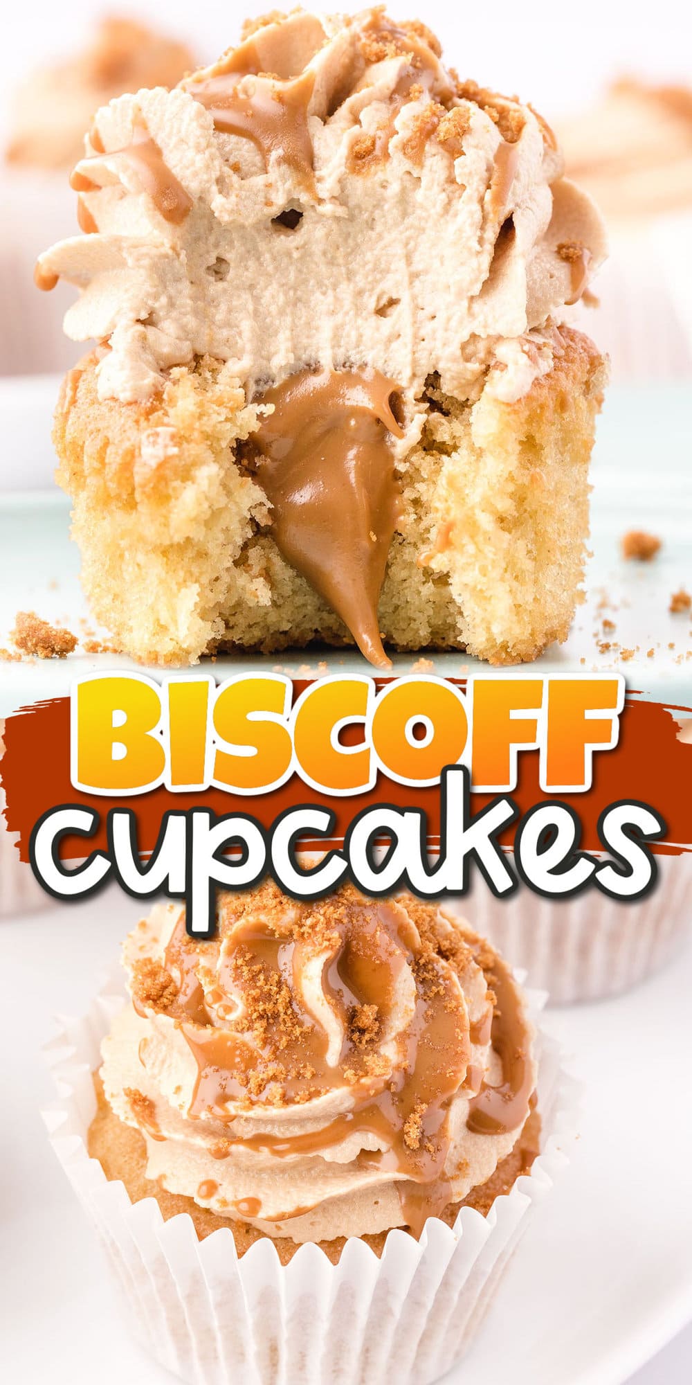 Biscoff Cupcake pinterest