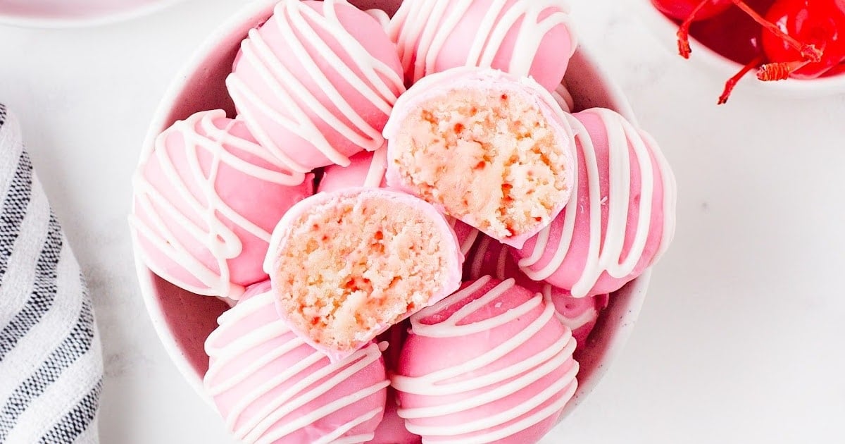 cherry chip cake pops