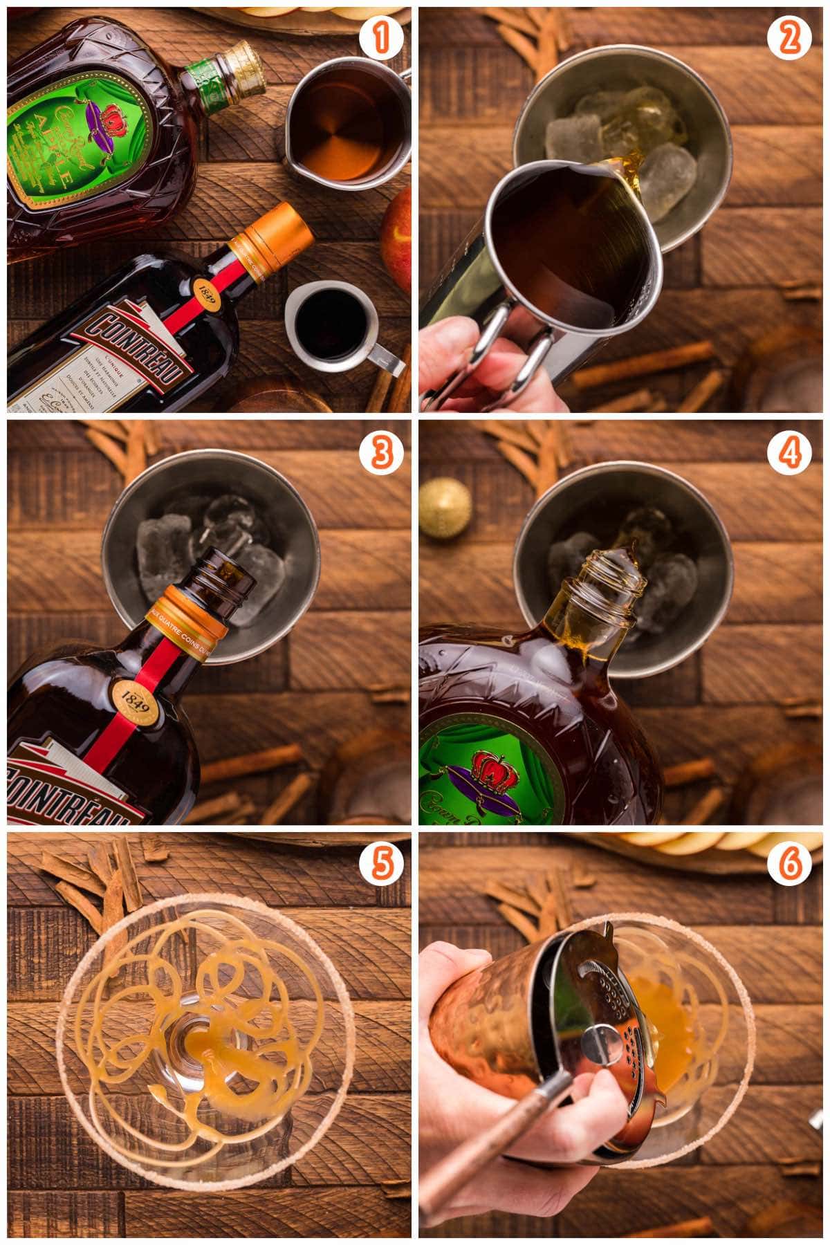 Apple Cider Martini collage