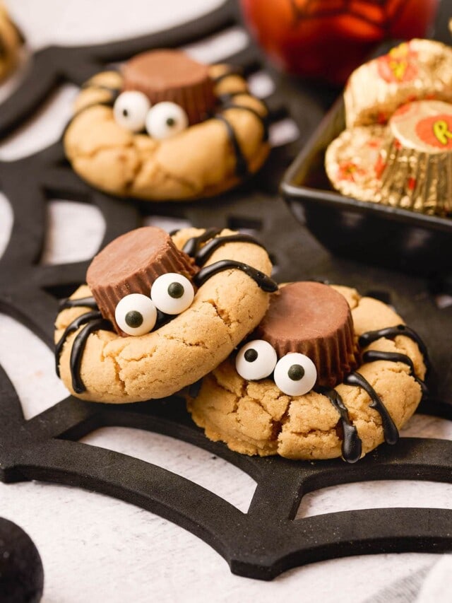 How To Make Peanut Butter Spider Cookies Princess Pinky Girl 0903