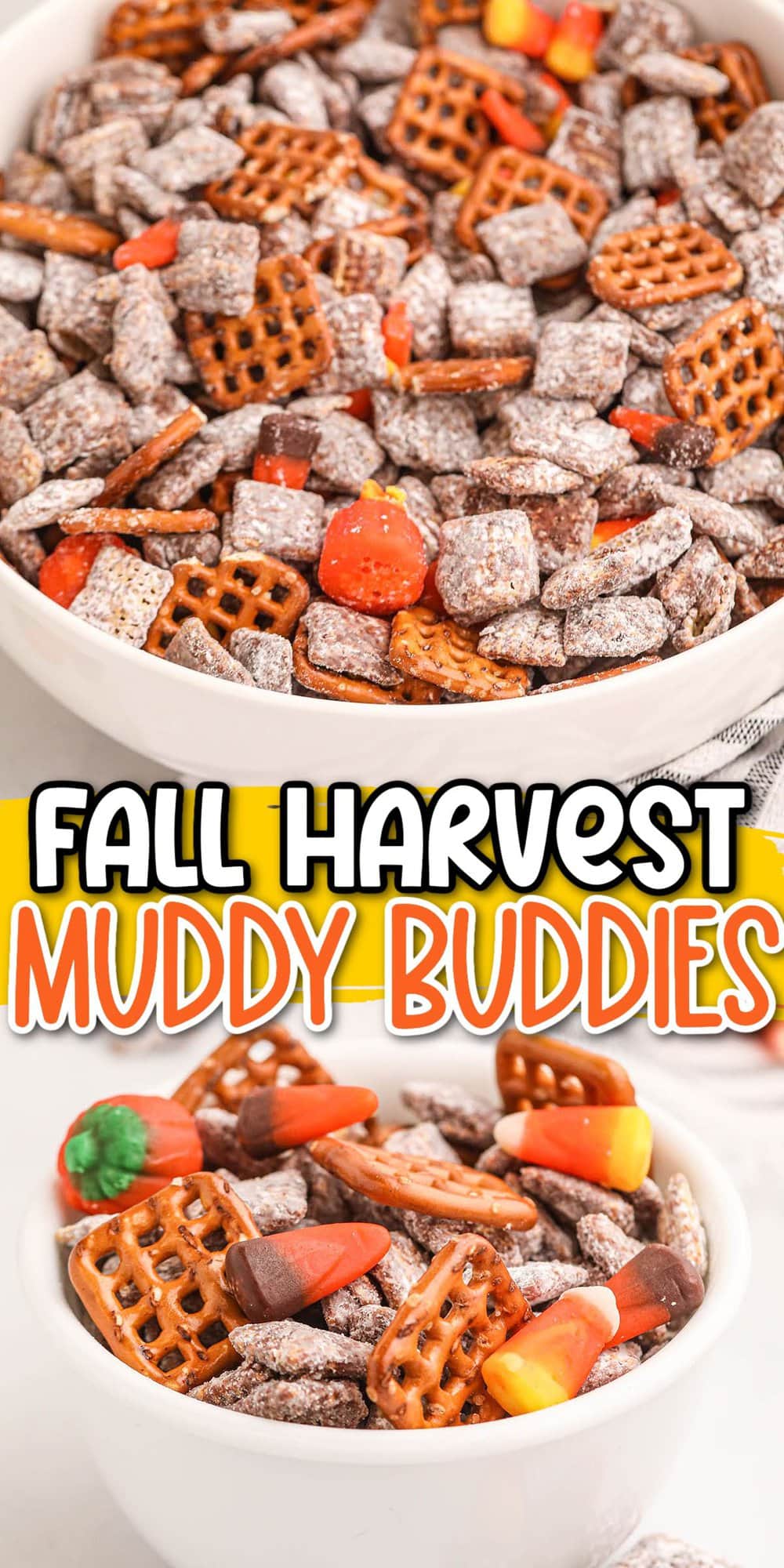 Fall Harvest Muddy Buddies pinterest