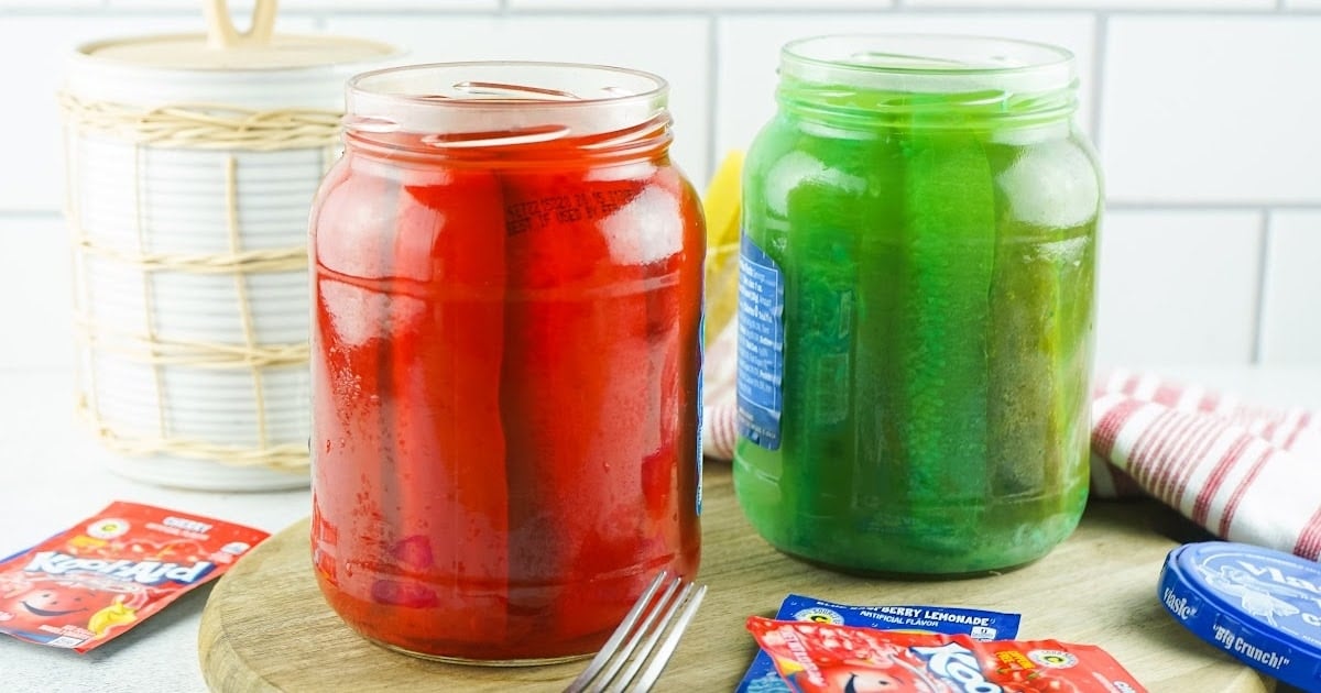 Best Kool Aid Pickles Recipe Easy & Homemade 2023 AtOnce