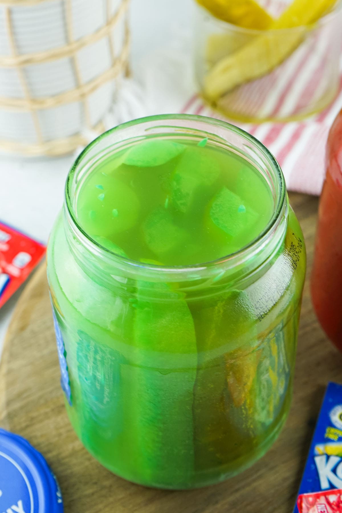 green kool aid pickles