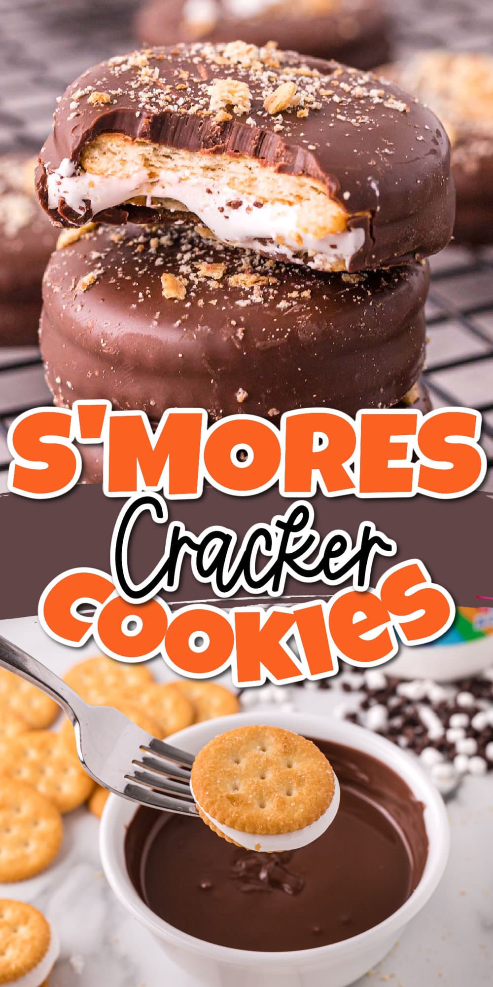 Ritz S'mores Cracker Cookie pinterest