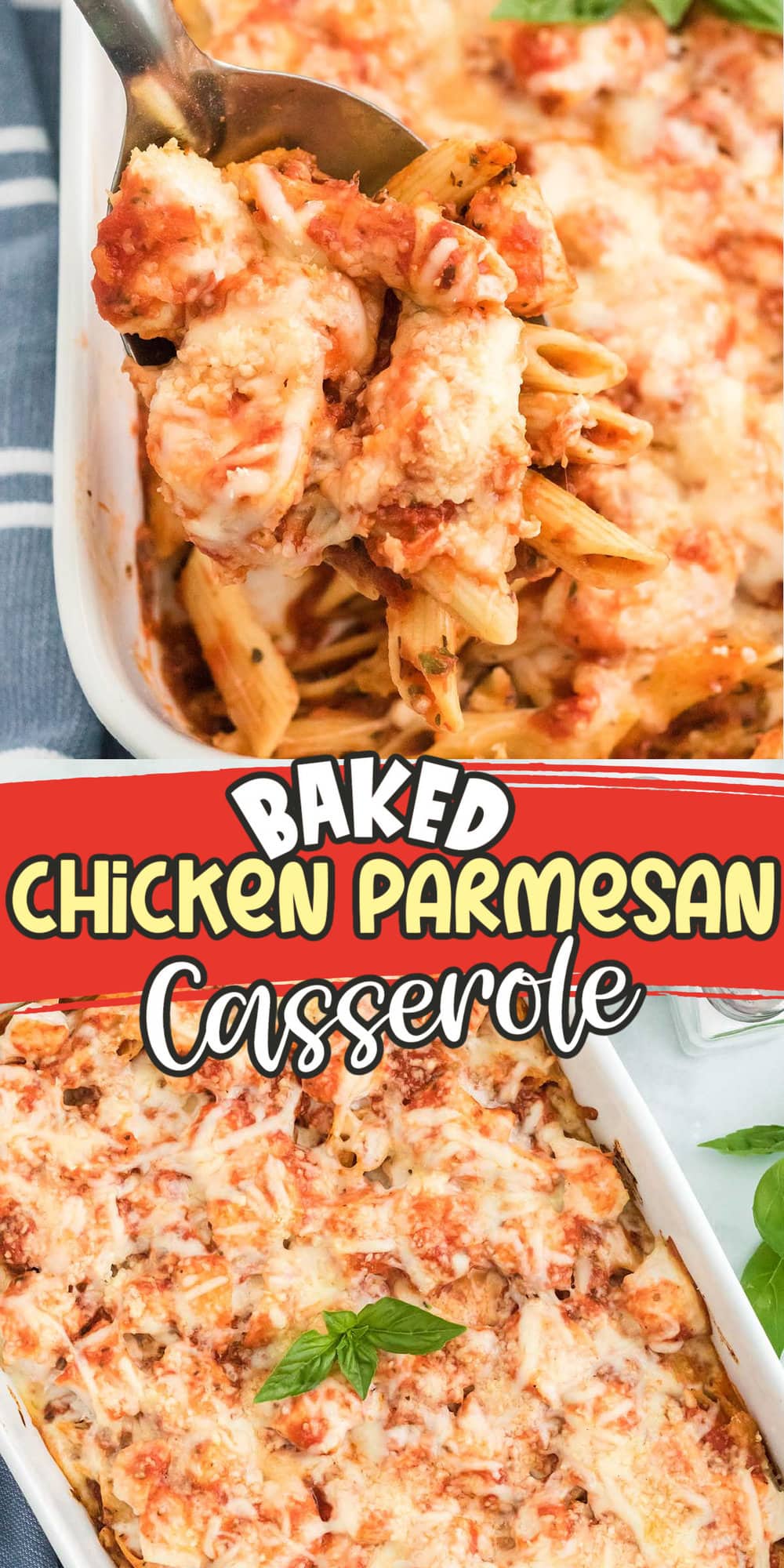 Chicken Parmesan Casserole pinterest