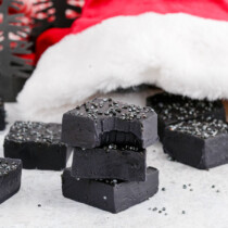 Christmas Coal Fudge featured image