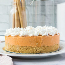 No Bake Pumpkin Cheesecake featured image