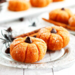 pumpkin cheesecake truffles featured image