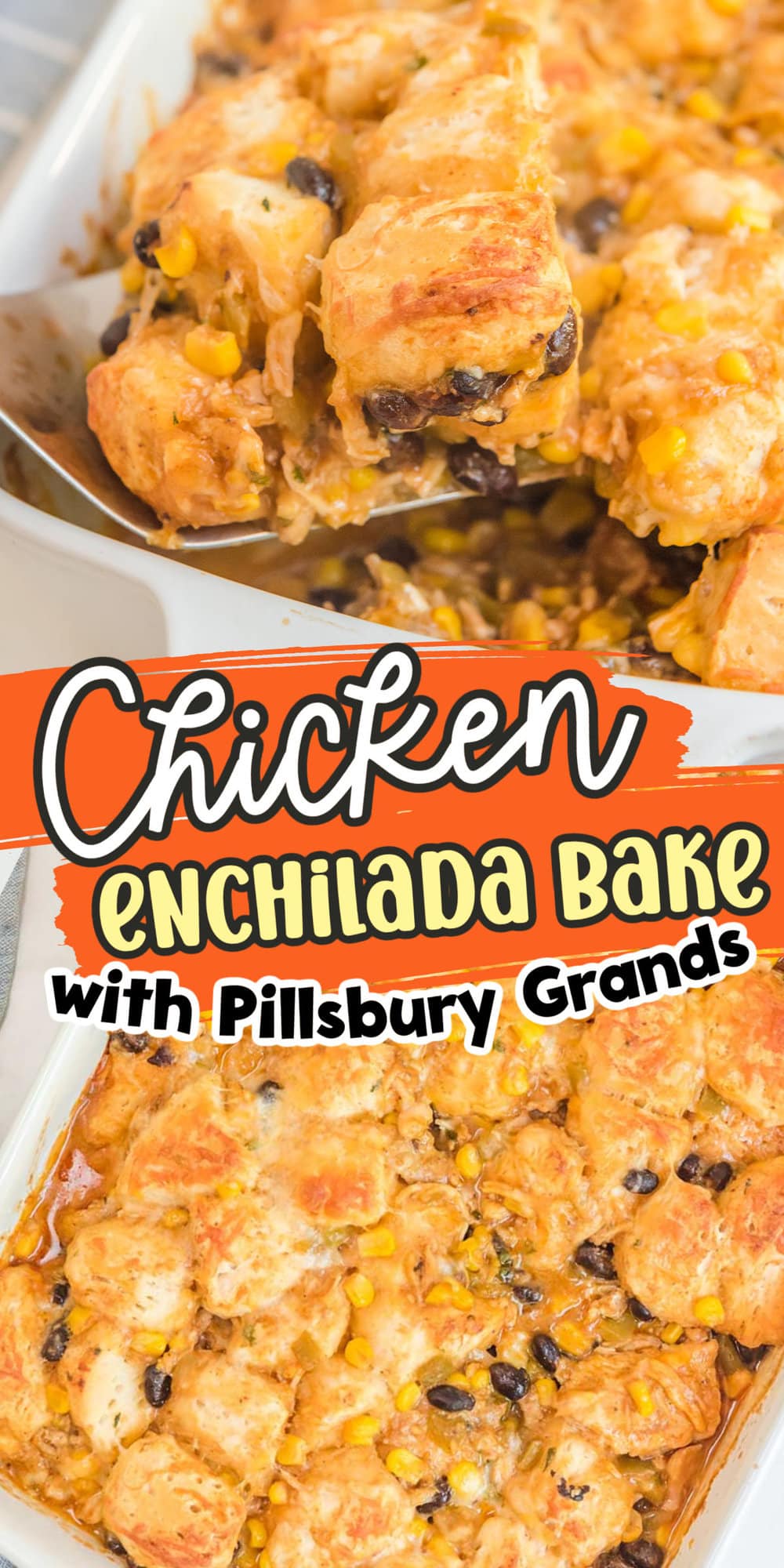 Chicken Enchilada Bake pinterest