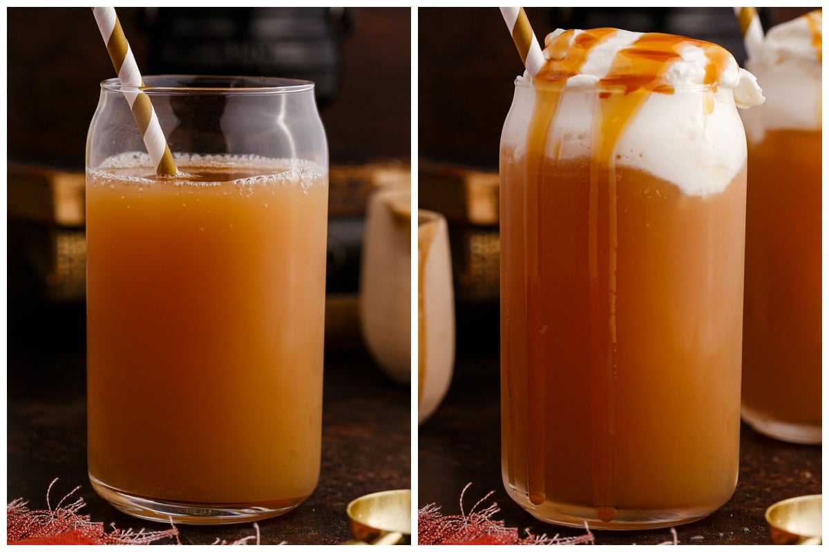 collage Butterbeer Cocktail