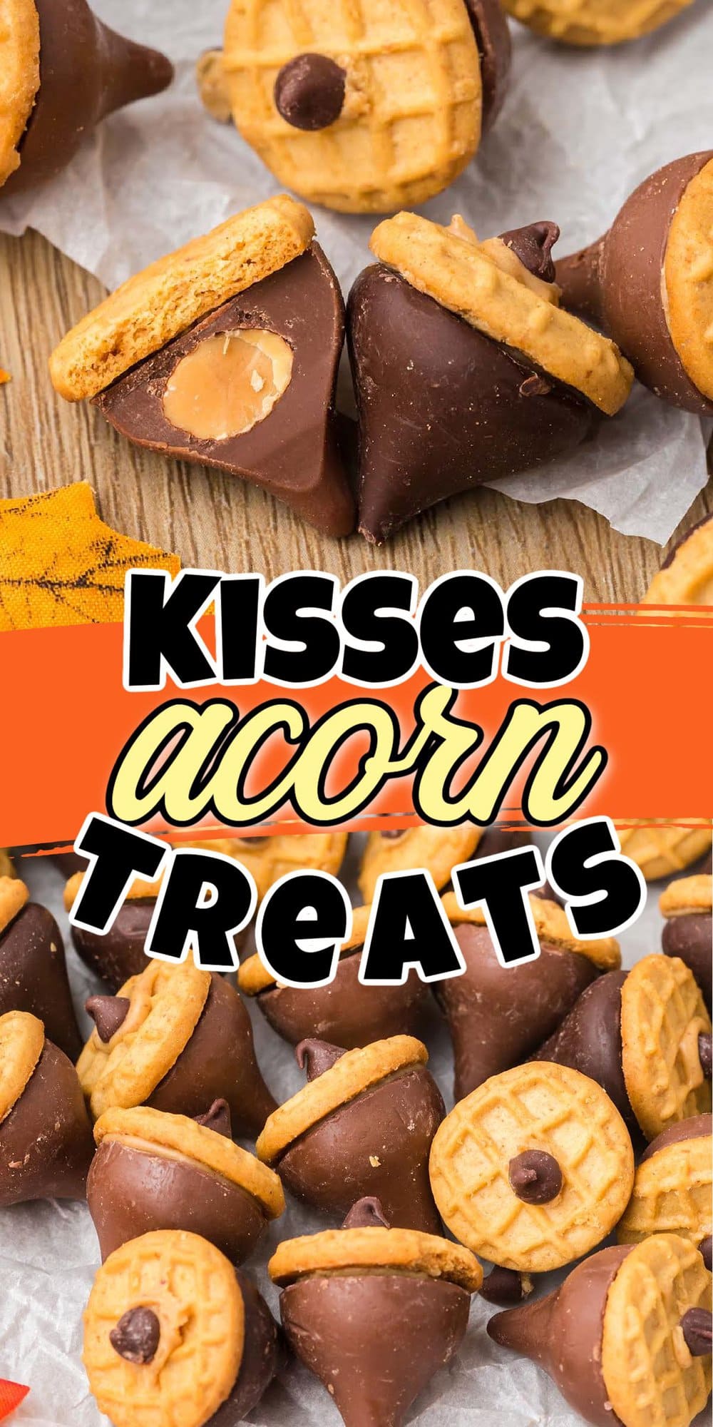 Kiss Acorn Treats pinterest