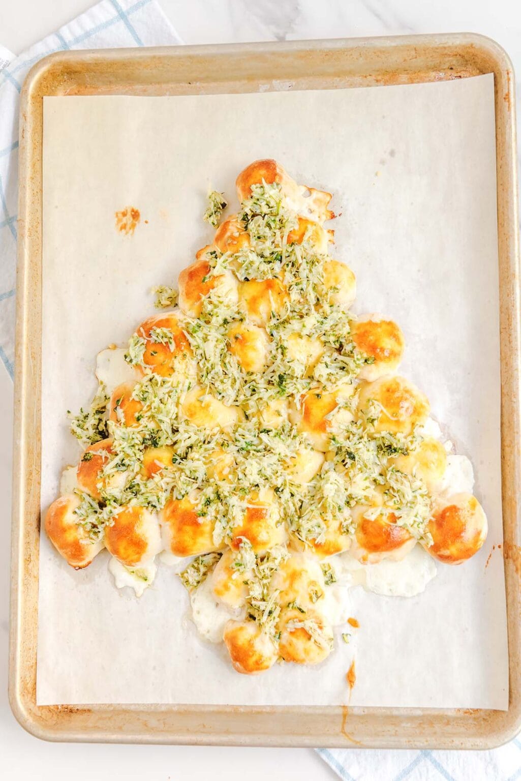 Pull Apart Christmas Tree Bread Princess Pinky Girl