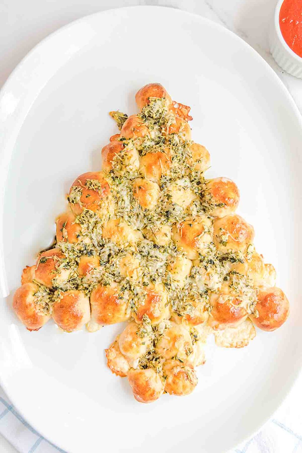 Pull Apart Christmas Tree Bread Princess Pinky Girl