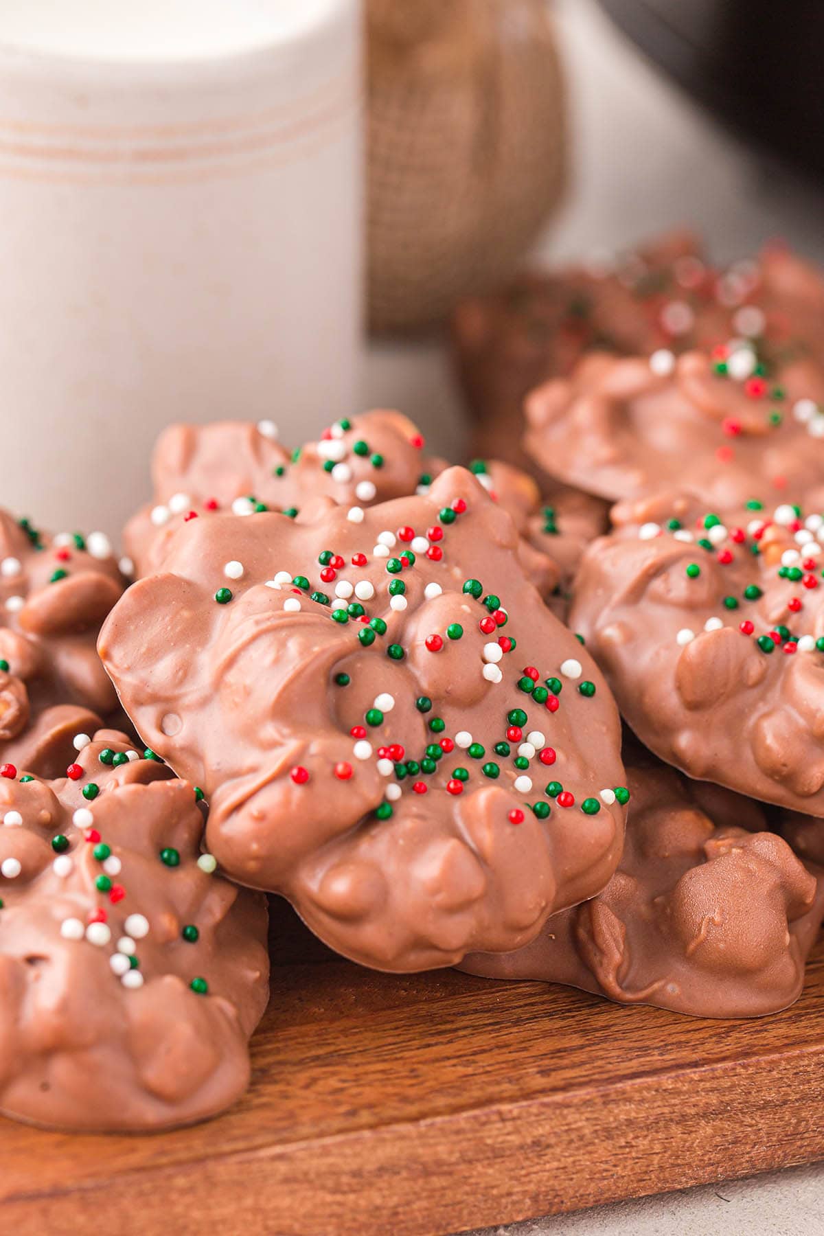 Crock Pot Candy for Christmas (5 Minutes Prep!) · Pint-sized Treasures