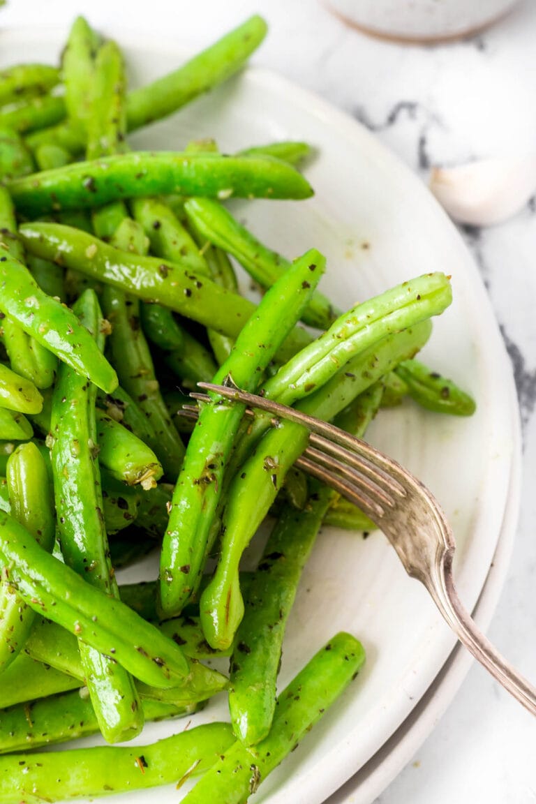 Easy Garlic Green Beans Princess Pinky Girl