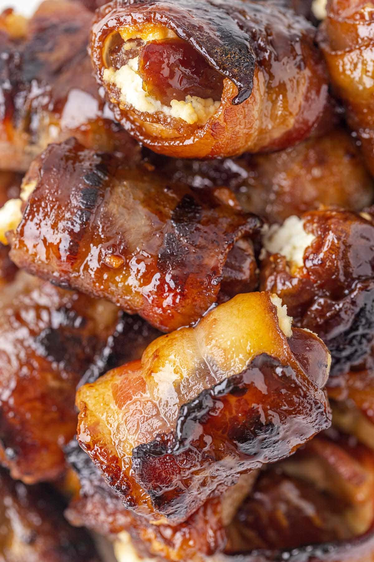 Bacon Wrapped Dates zoomed in image