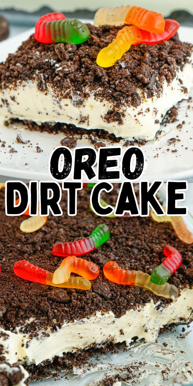 oreo dirt cake pin.