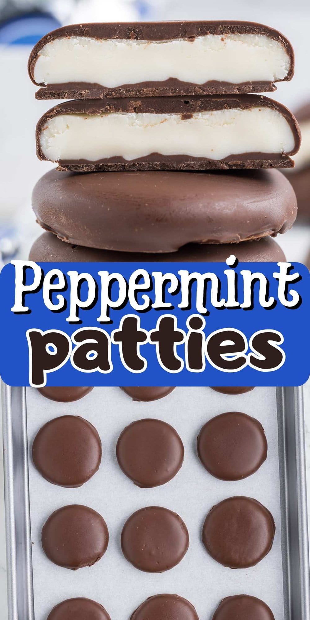 Homemade Peppermint Patties pinterest