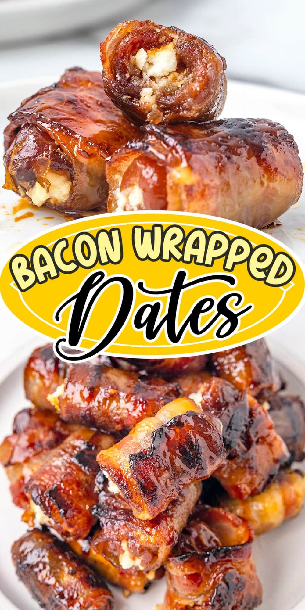 Bacon Wrapped Dates pinterest