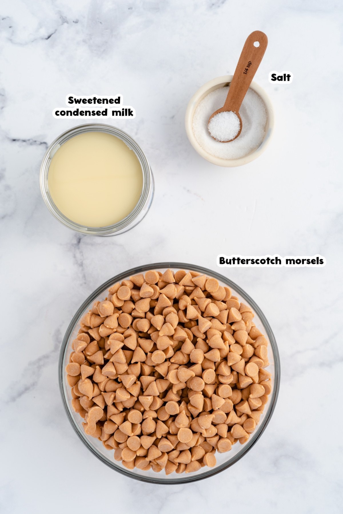 Butterscotch Fudge ingredients image