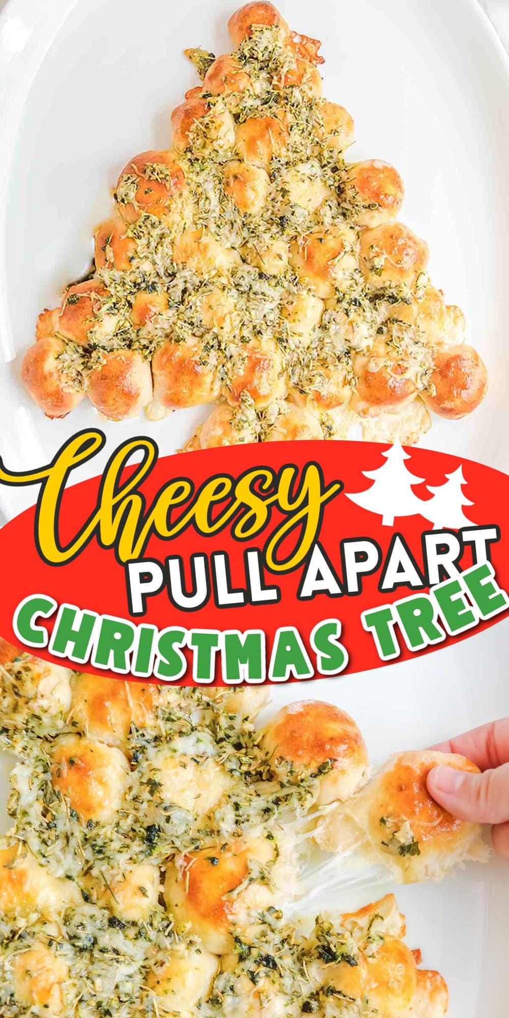 Pull Apart Christmas Tree Bread pinterest