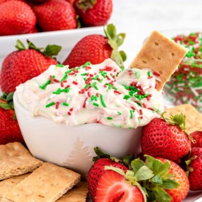 christmas sugar cookie dip featured image
